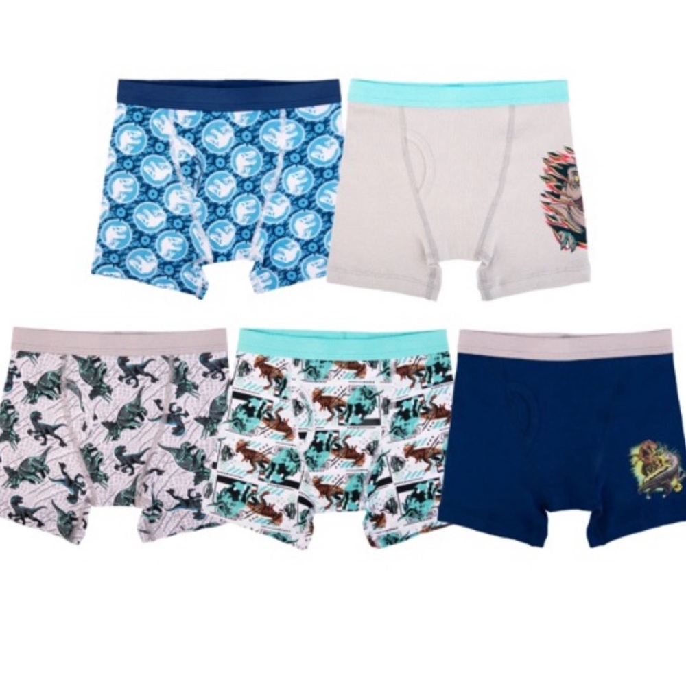 Boys Sz 8 Jurassic World Boxer Briefs